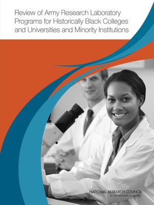 cover image of Review of Army Research Laboratory Programs for Historically Black Colleges and Universities and Minority Institutions